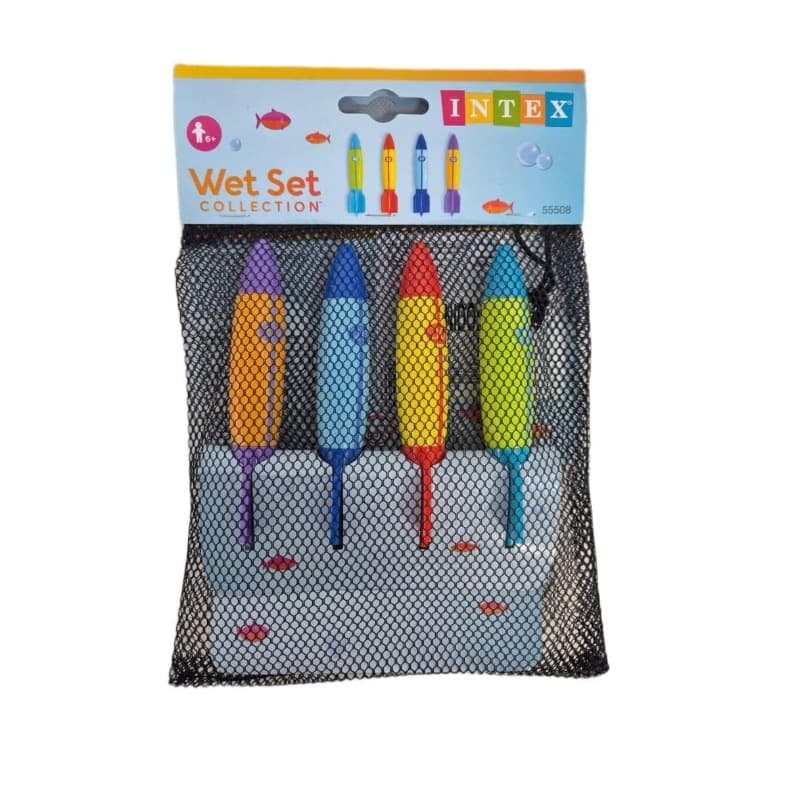 Intex Underwater Torpedoes Water Activity Set 4 Pcs
