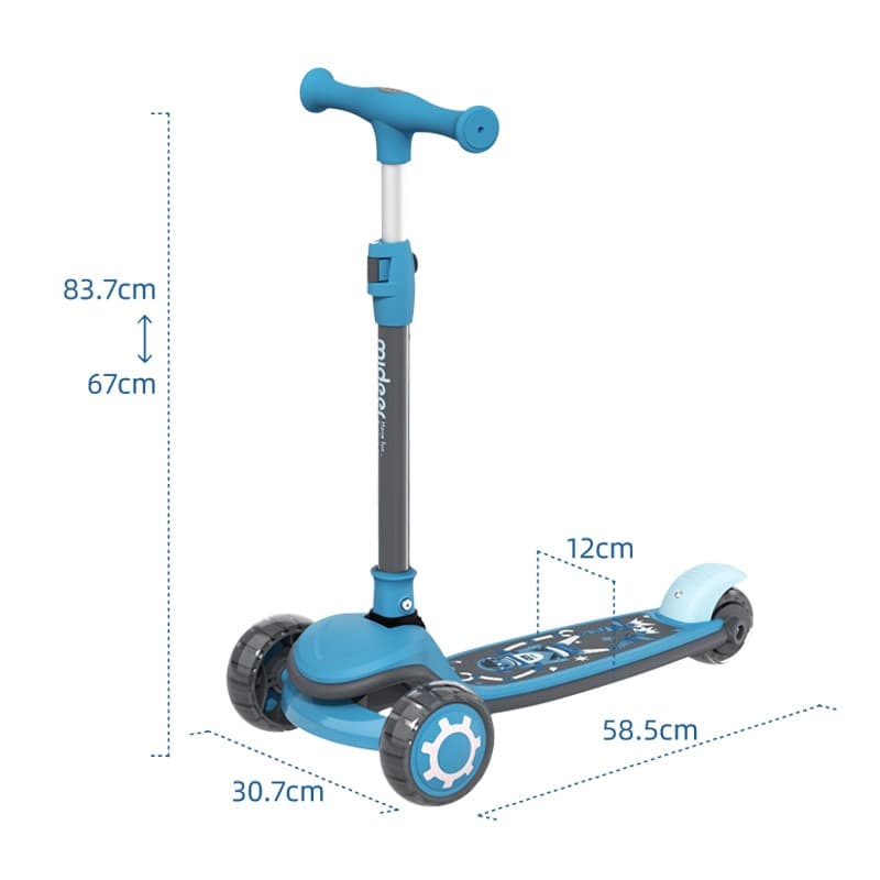 Mideer Foldable Scooter Space Cruiser - Blue