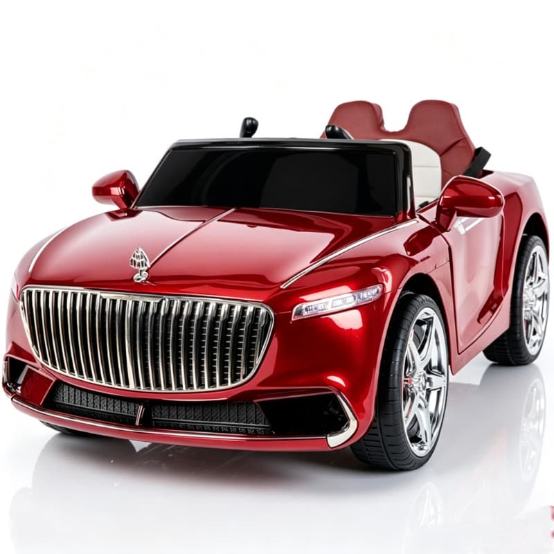 First Drive Kids Luxury Electric Ride On Car with Leather Seat