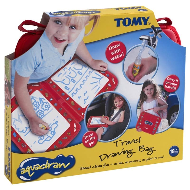 Tomy Aquadoodle - Travel Drawing Bag - Red thumbnail 2