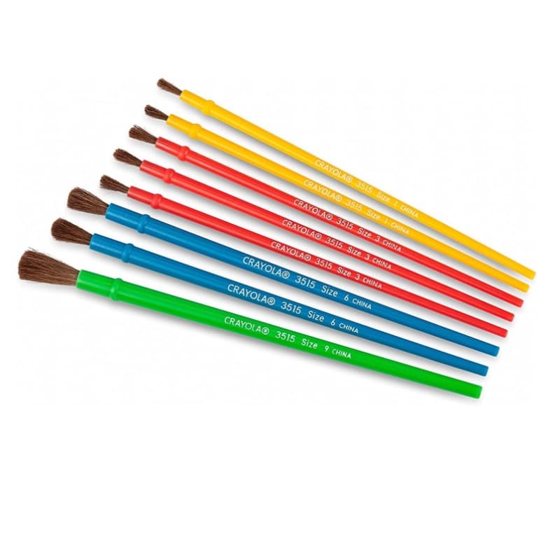 Crayola Art and Craft Brush Set 8Pcs thumbnail 2