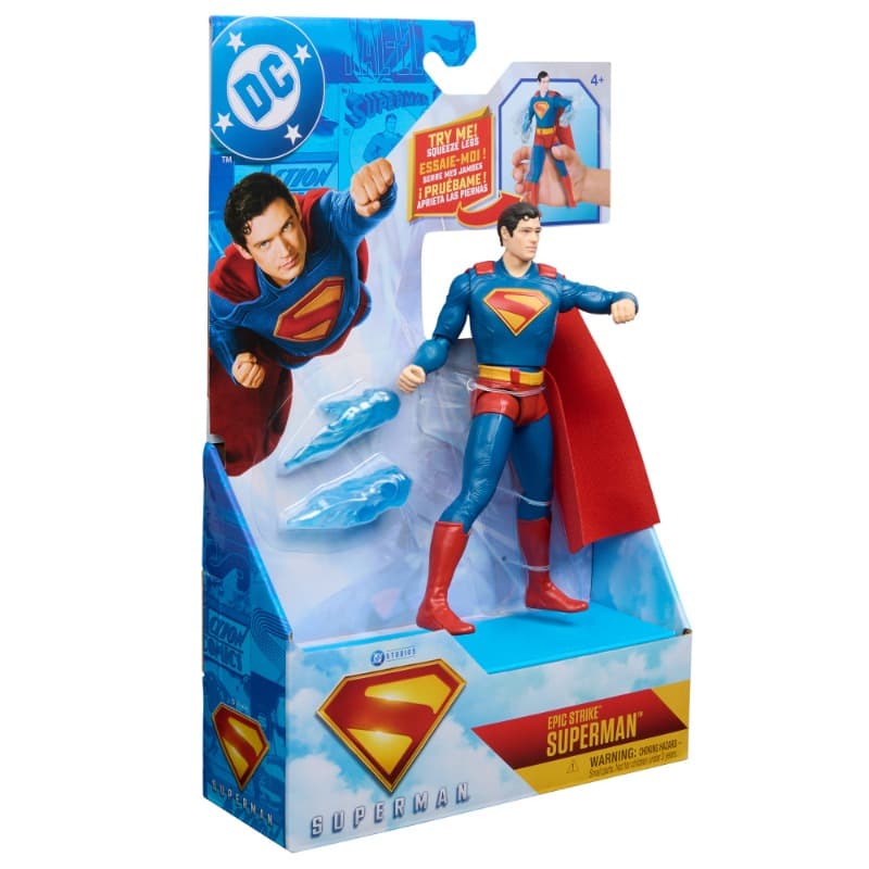 DC Superman Movie Fig 6" Feature Battle Attack - Assorted