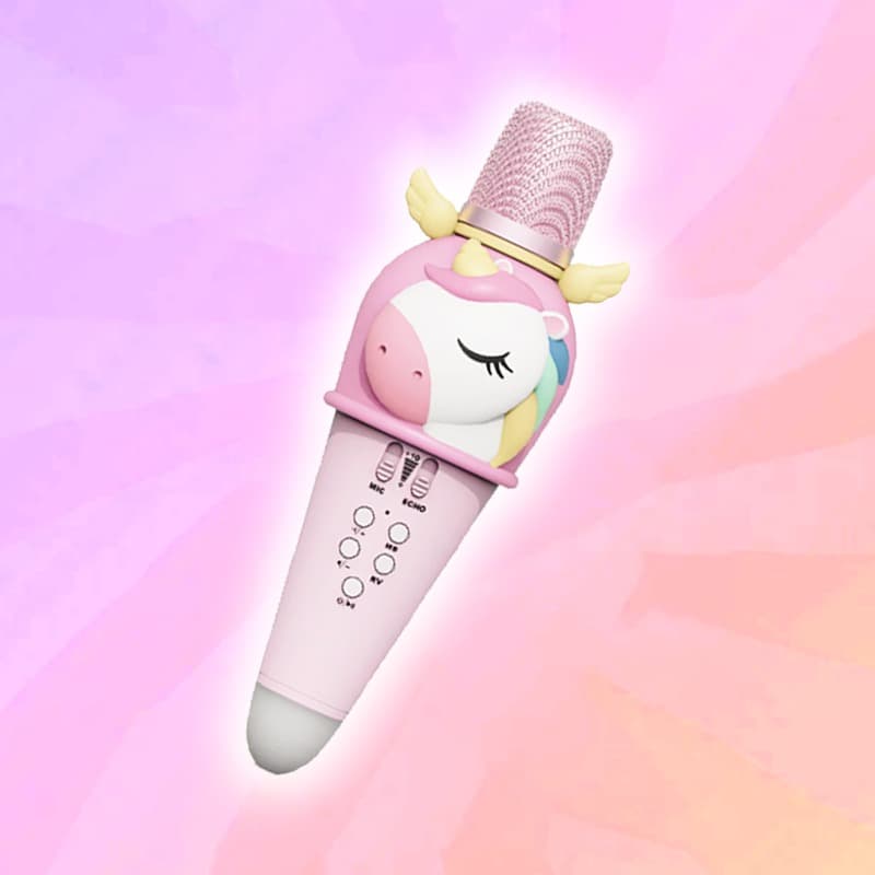 Lovely Unicorn Bluetooth Microphone For Kids thumbnail 4