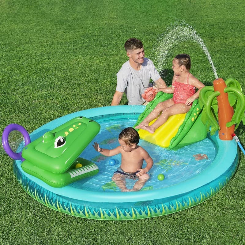بيست واي - مركز اللعب تمساح 224 × 181 × 72 سم thumbnail 5