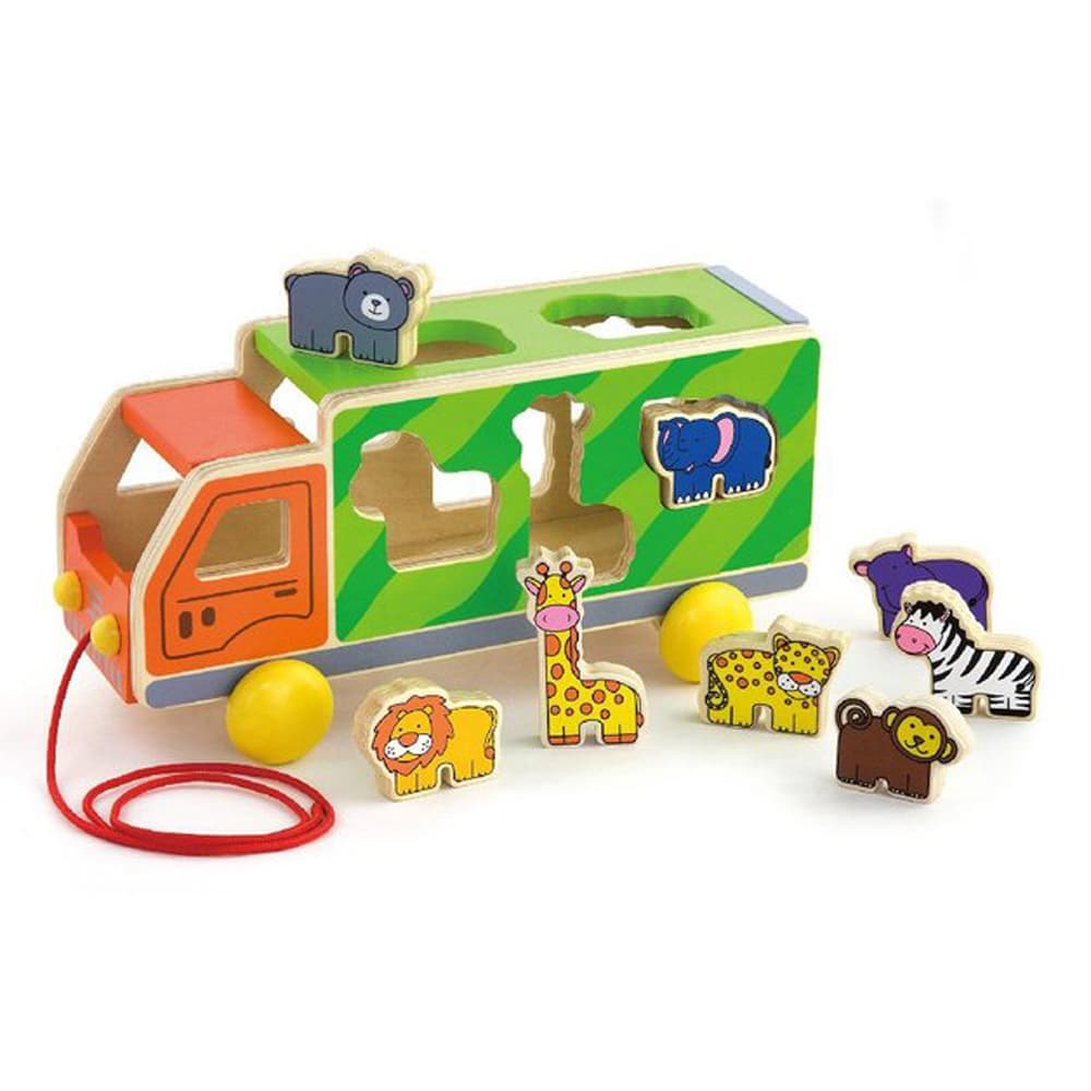 VIGA - Pull Along Animal Truck thumbnail 2