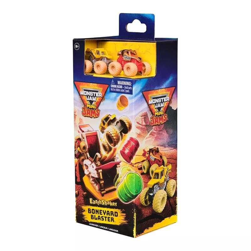 Monster Jam Mini Launcher Bonyard Blaster