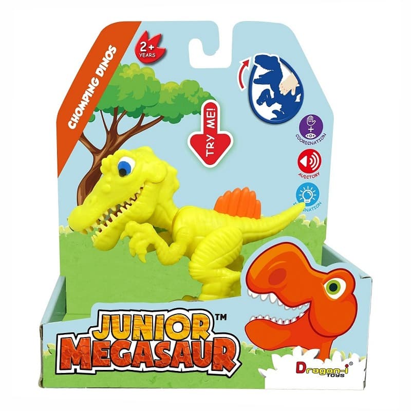 Junior Megasaur Chomping Dino Raptor thumbnail 2