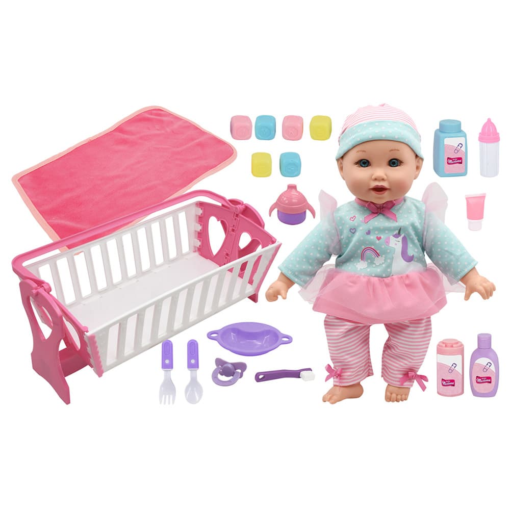 Baby Maziuna 2 In 1 Cradle N Carrier Bed - 21 Pcs thumbnail 2