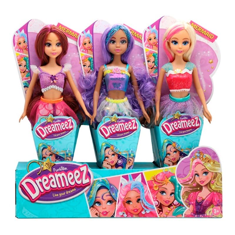 Funville Dreameez Mermaid Dolls - Assorted