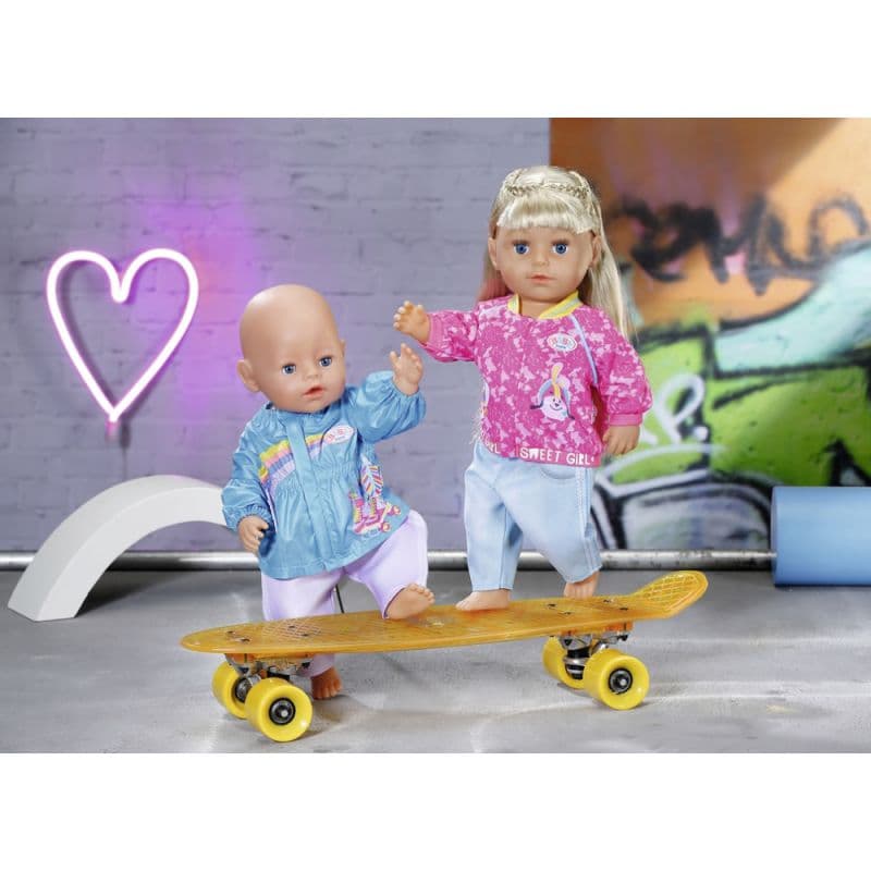 Zapf BABY born Casual clothes-Blue thumbnail 4