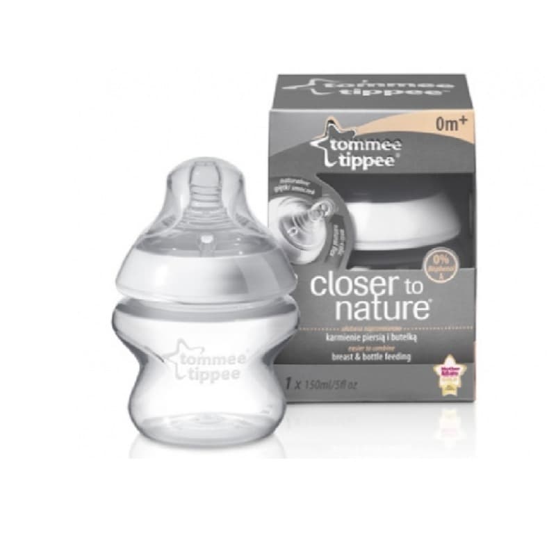 Tommee Tippee Closer to Nature 150ml Easi Vent Feeding Bottle