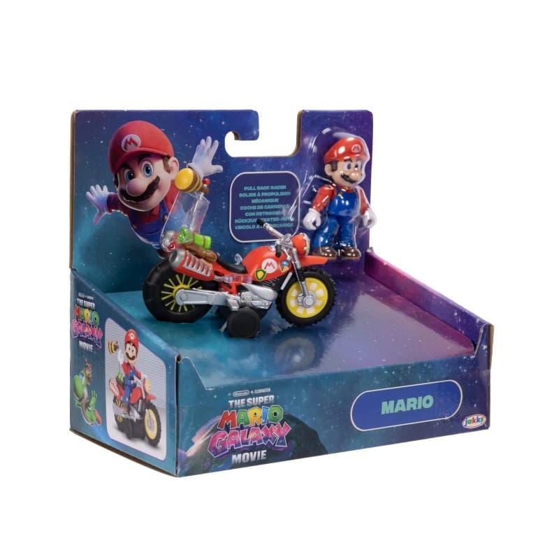 Nintendo Super Mario Bros Super Mario Movie (Assorted) Figure + Vehicle thumbnail 2