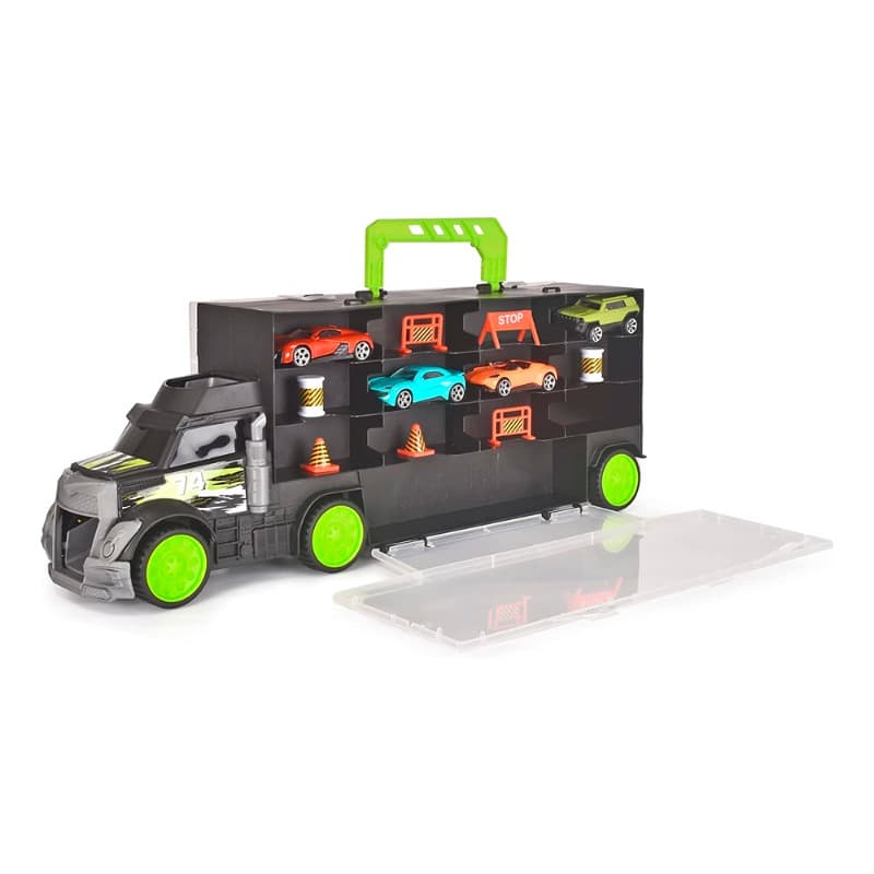 Dickie Transporter And Store Truck Set thumbnail 4