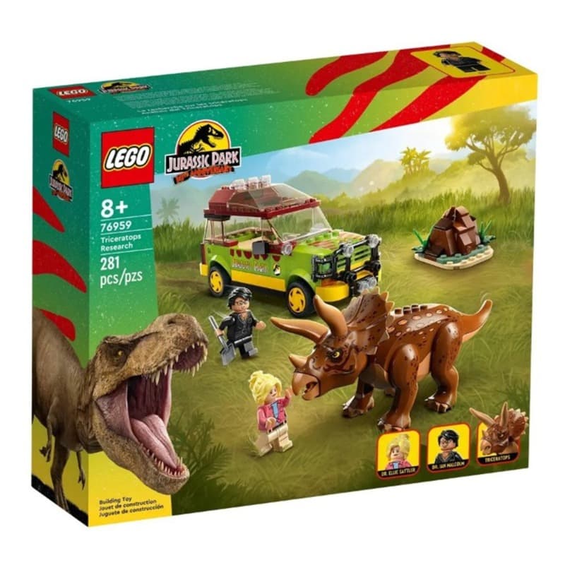Lego Jurassic Park Triceratops Research thumbnail 3