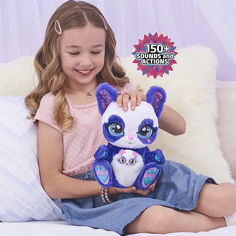 Peek-A-Roo Interactive Panda-Roo Plush Toy thumbnail 4