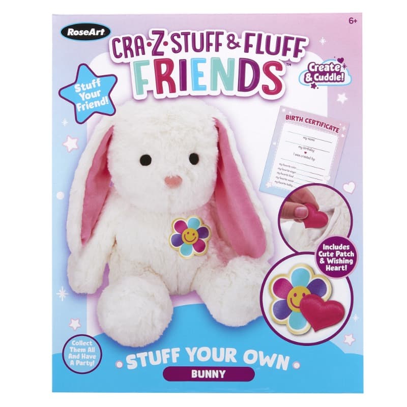 Rose Art CraZStuff & Fluff Friends Bunny