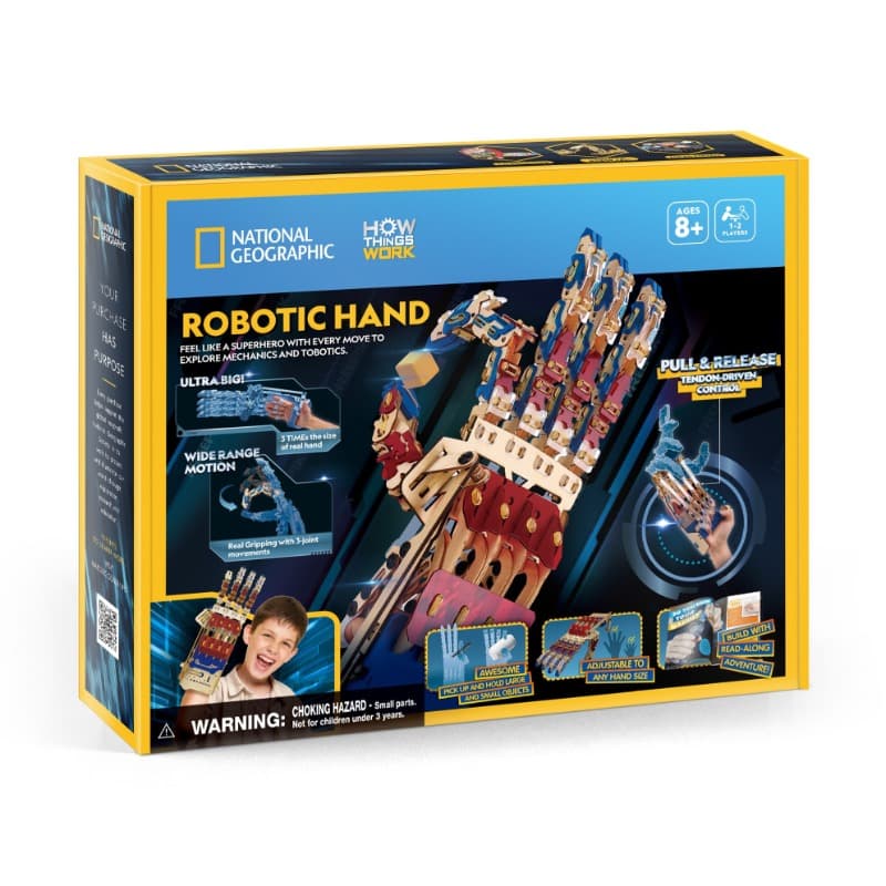 National Geographic How Things Works Robotic Hand