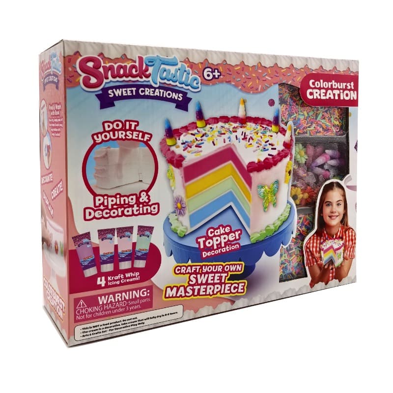 Colorburst Creations Rainbow Layer Cake Decorating Kit thumbnail 2