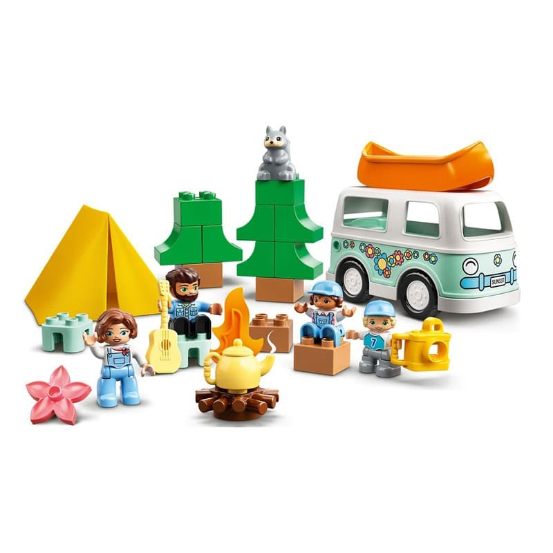 LEGO Duplo Town Family Camping Van Adventure thumbnail 2