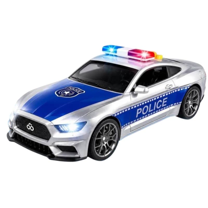 Wenyi 1:18 Scale City Police Cruiser thumbnail 2