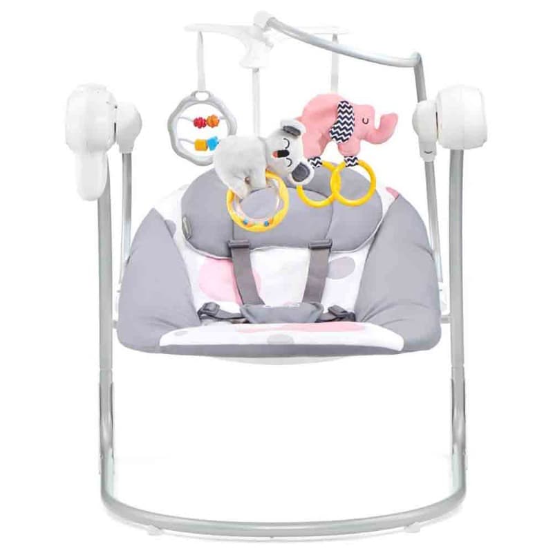 Kinderkraft Minky Pink Baby Rocker thumbnail 2