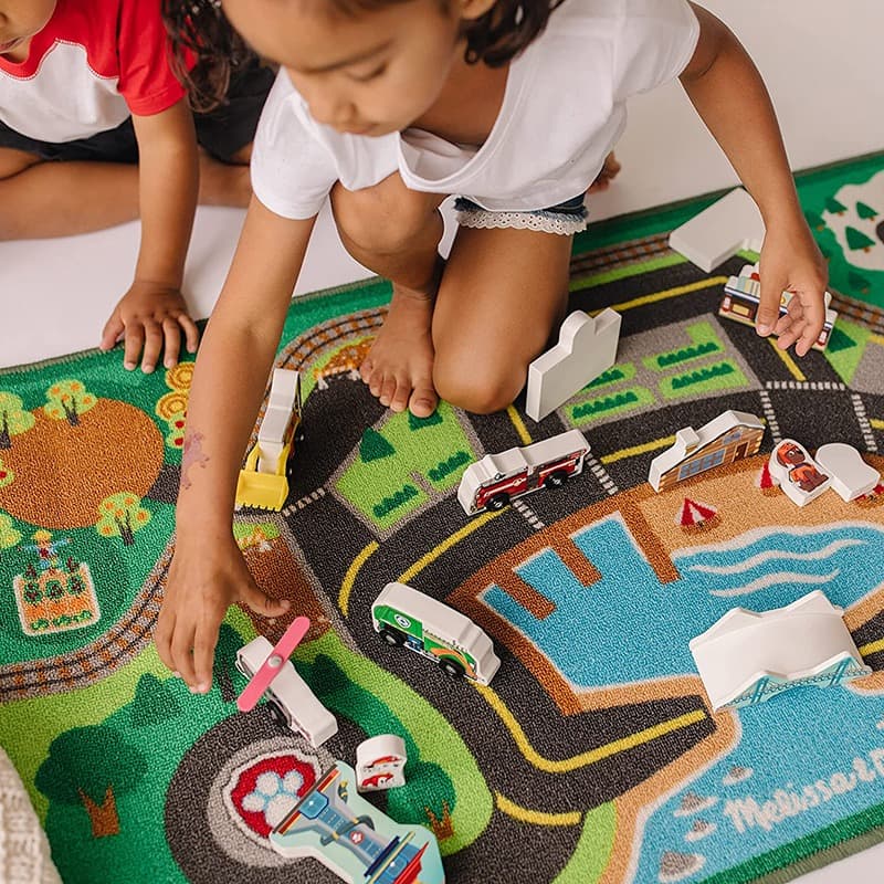 Melissa and Doug Paw Patrol Activity Rug Adventure Bay thumbnail 3