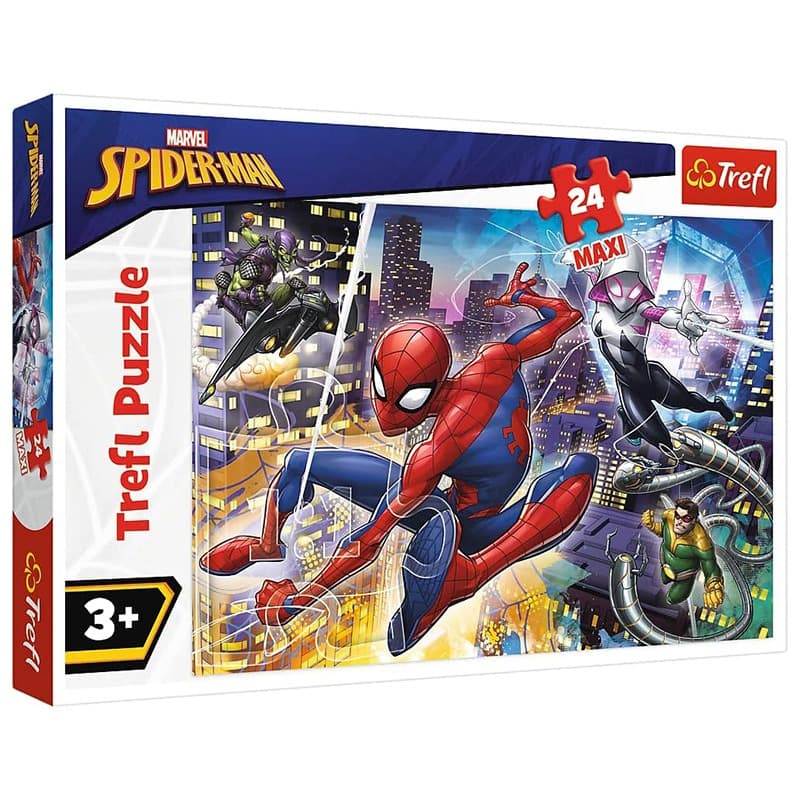 Trefl Marvel Spiderman Maxi Floor Puzzle - 24 Pcs