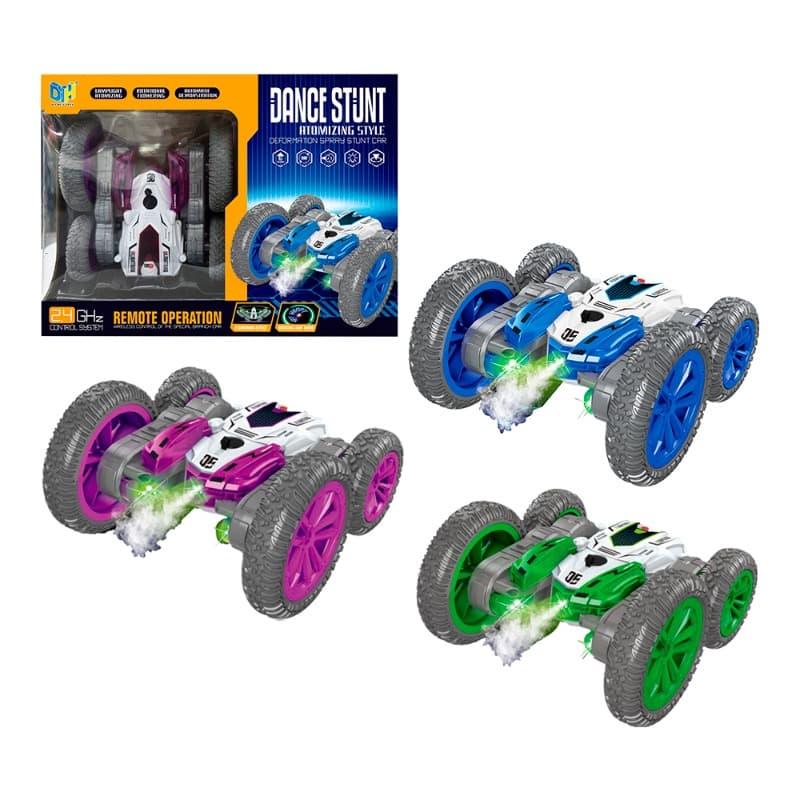 Rotating Stunt Car 180 Degree with Remote Control thumbnail 2