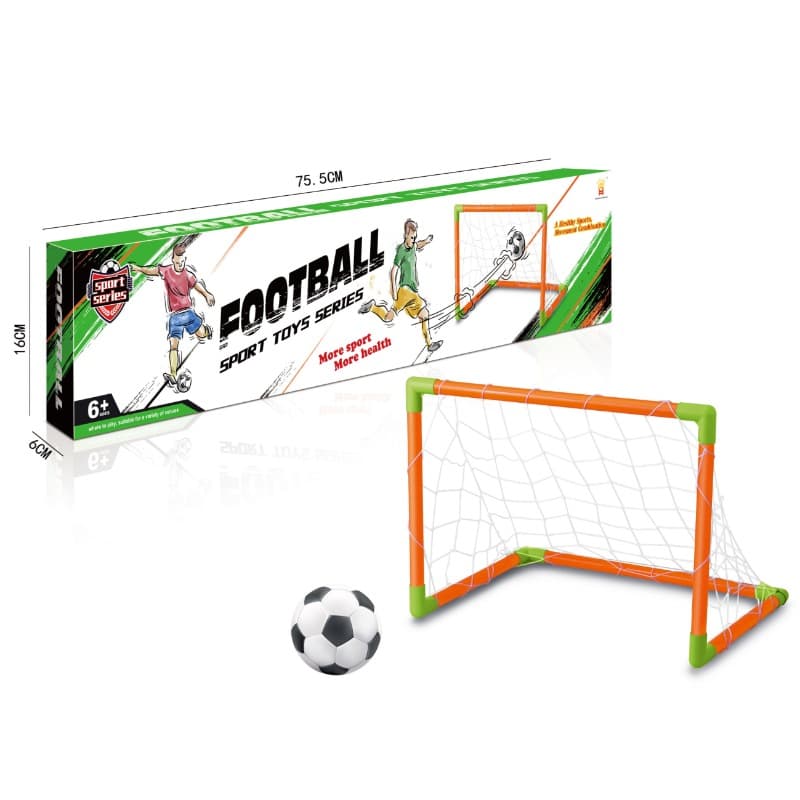 Football Gate Set - Orange And Green