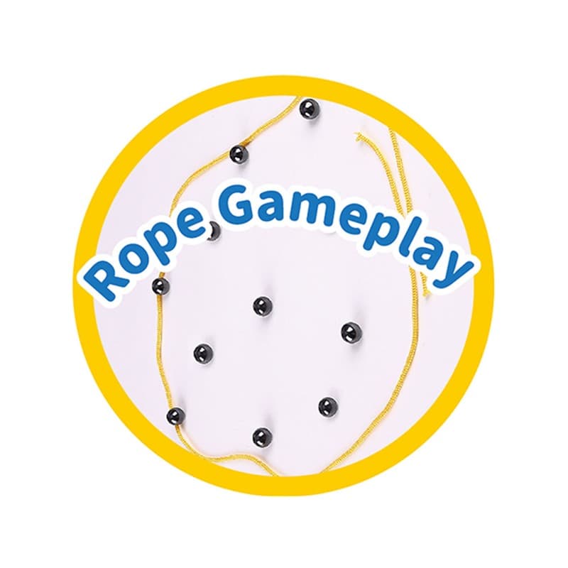 Magnetic Rope Chess Game Multiplayer Board thumbnail 4