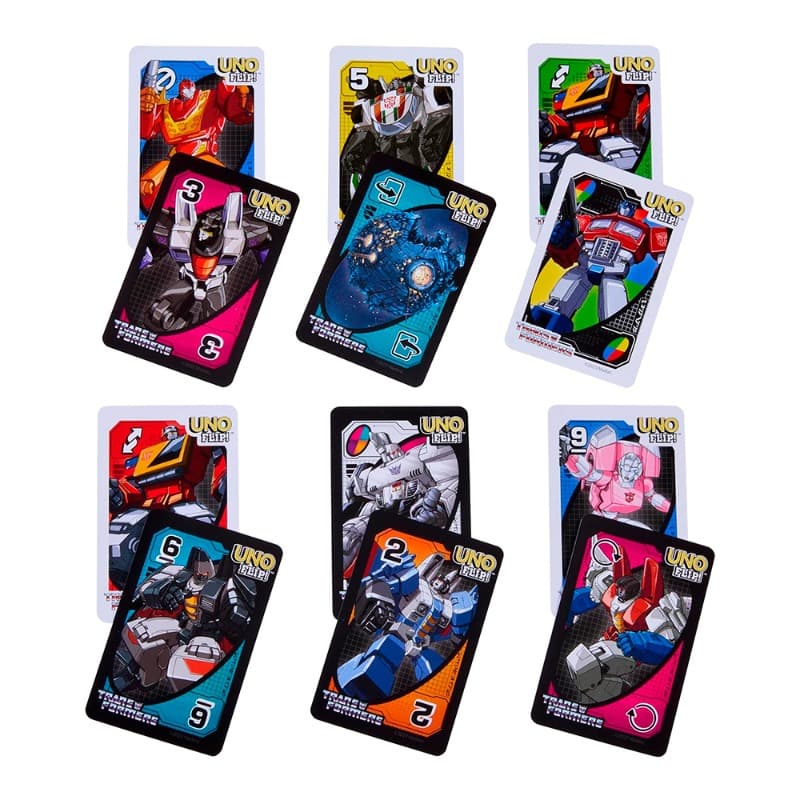 Uno Flip Transformers Cards thumbnail 5