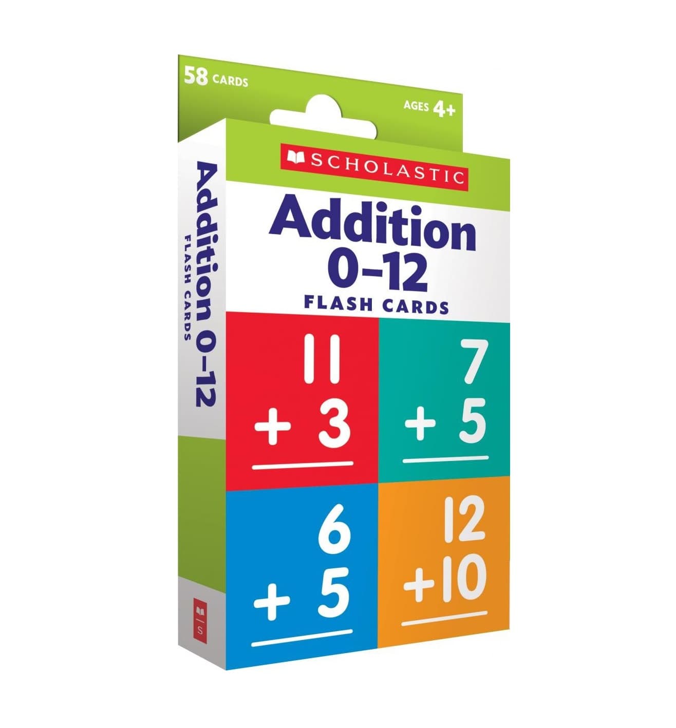 Scholastic Flash Cards: Addition 0 - 12