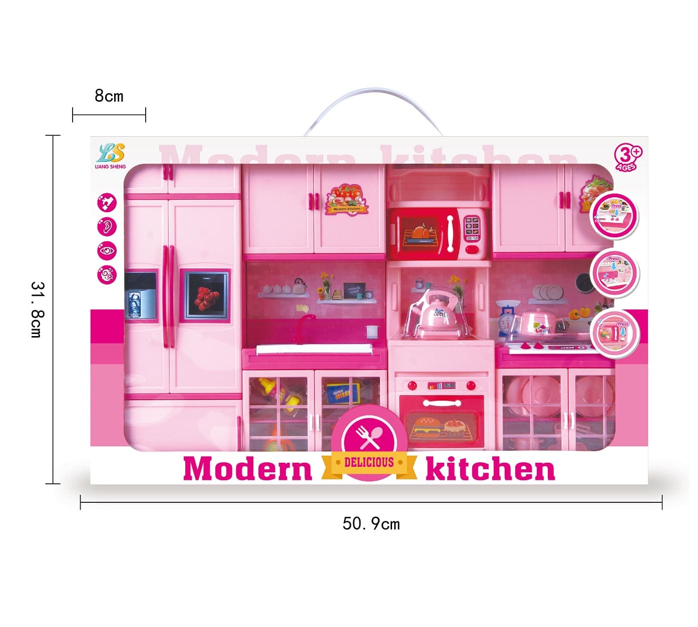 Lang Sheng The Modern Kitchen Set With Light And Sound