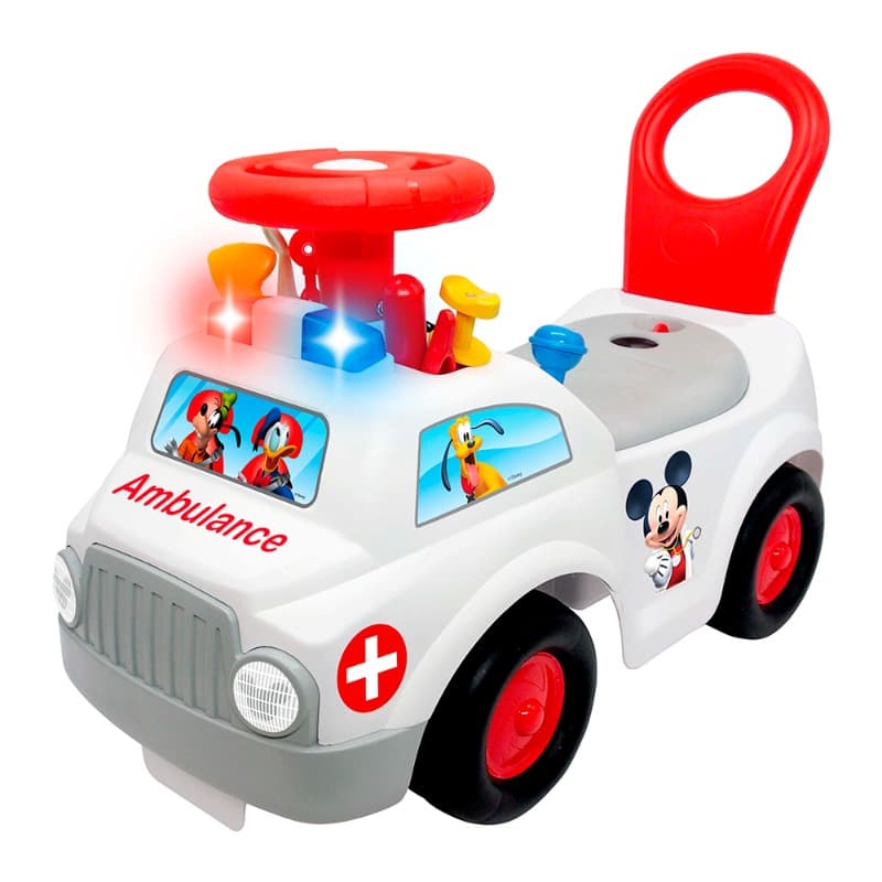 Activity Ambulance Ride-On With Medical Accessories - Mickey
