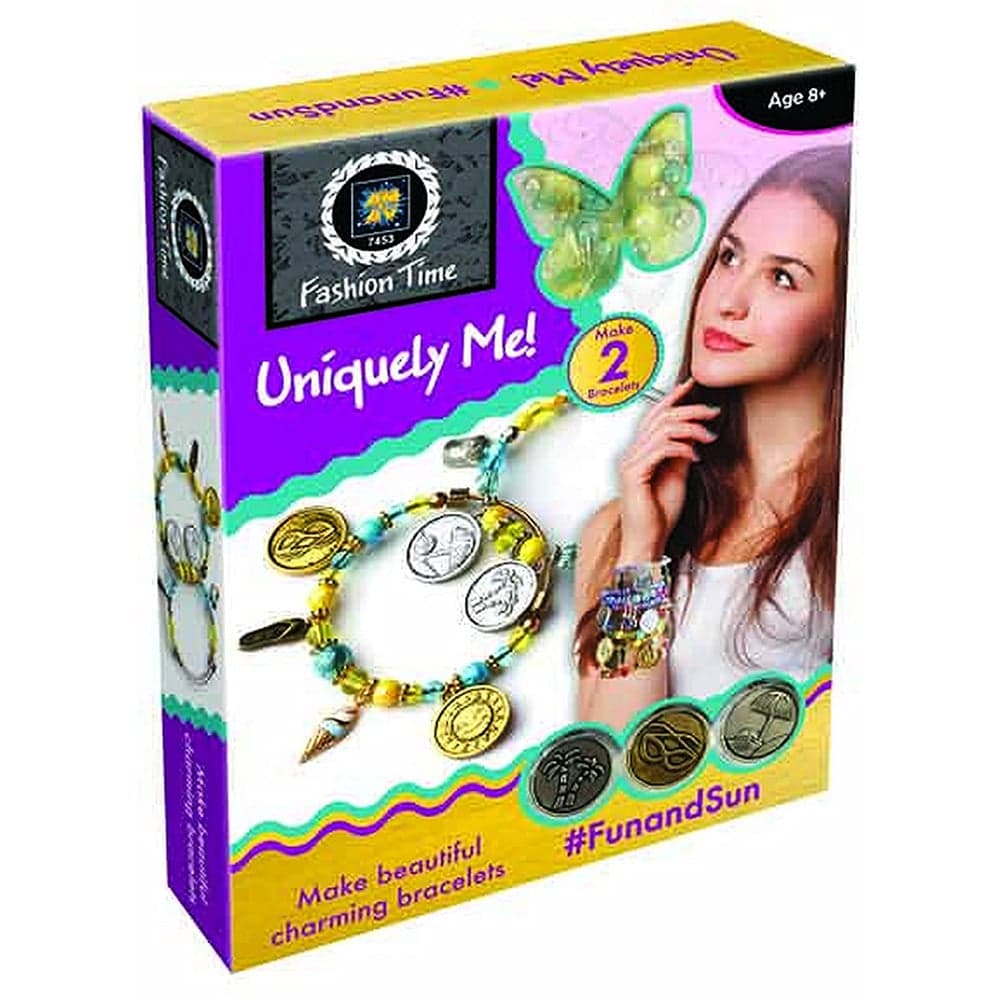 Fashion Time Uniquely me Fun And Sun Make Bracelets Making Set