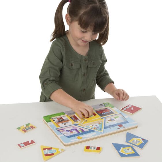 Melissa And Doug Around The House Sound Puzzle thumbnail 3