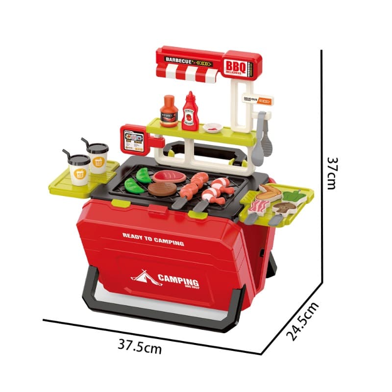 Interactive Kids BBQ Kitchen Playset thumbnail 4