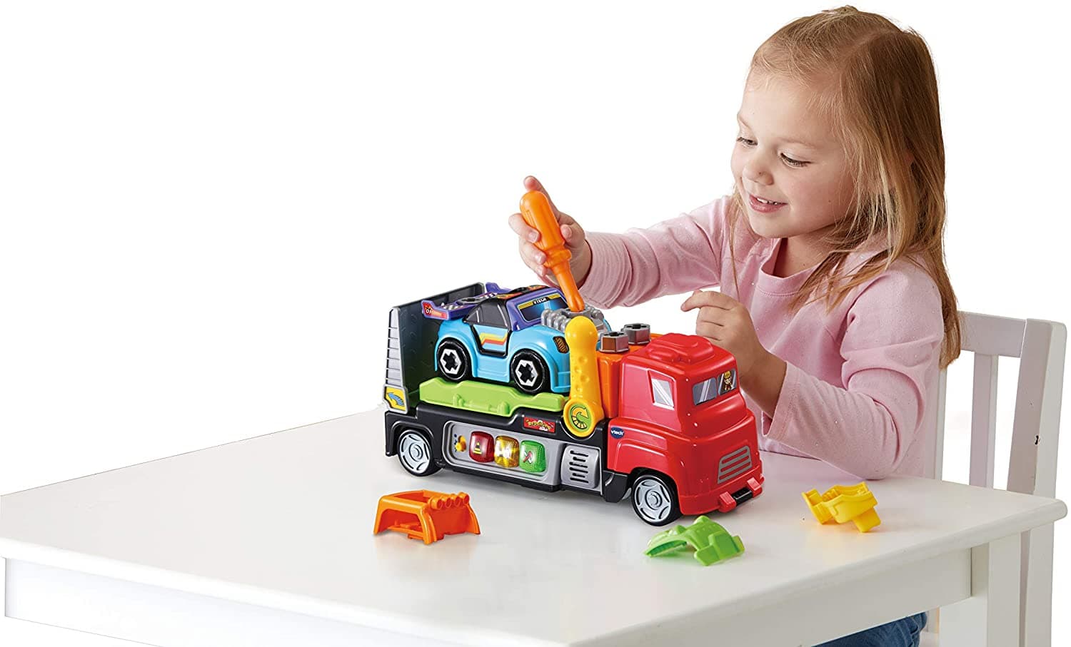 Vtech Fix and Learn Car Carrier thumbnail 3