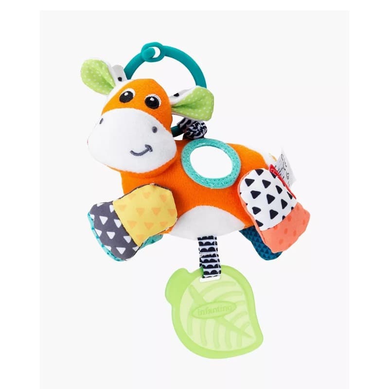 Infantino Jittery Fabric Cow thumbnail 2