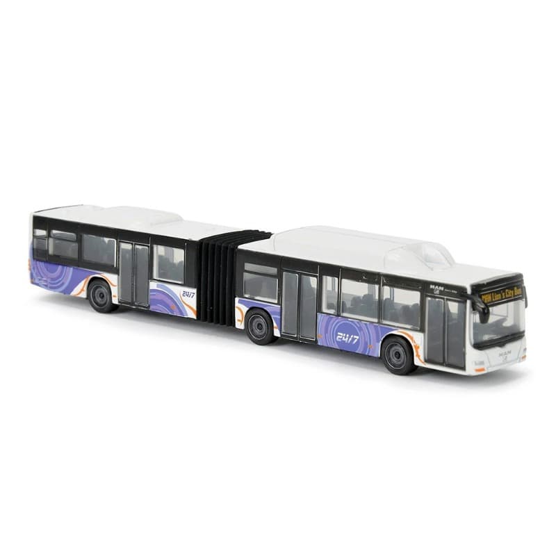 Majorette MAN City Bus Siemens Avenio Tram 6-sort thumbnail 5