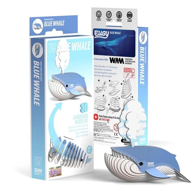 Eugy 3D Blue Whale