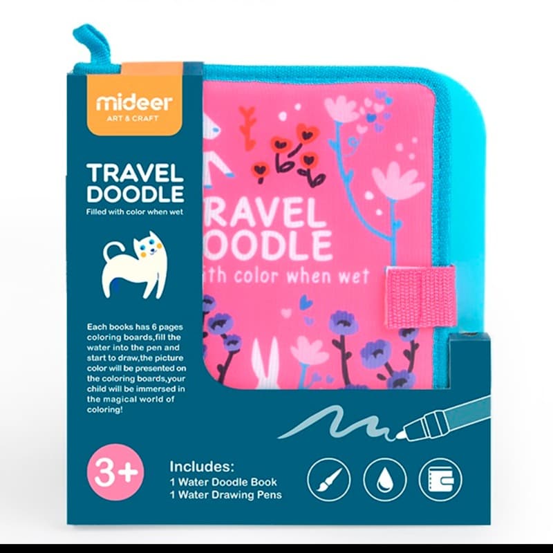 Mideer Travel Doodle Pink