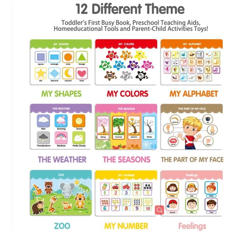 Key Baby My Pre-School Busy Book - A Version thumbnail 3
