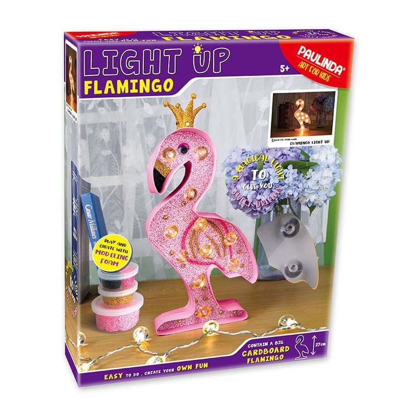 Paulinda Light Up Flamingo