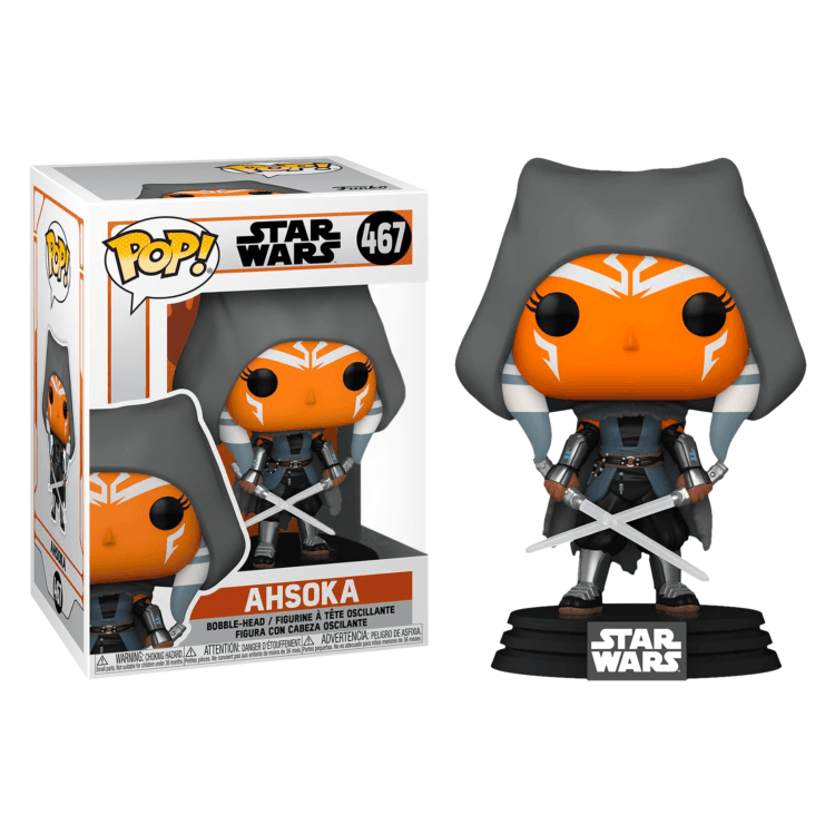 Funko Pop Star Wars Mandalorian Ahsoka Figure thumbnail 2