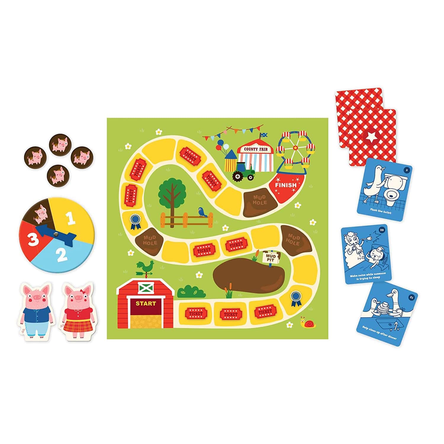 Say Please Little Pig Board Game thumbnail 3