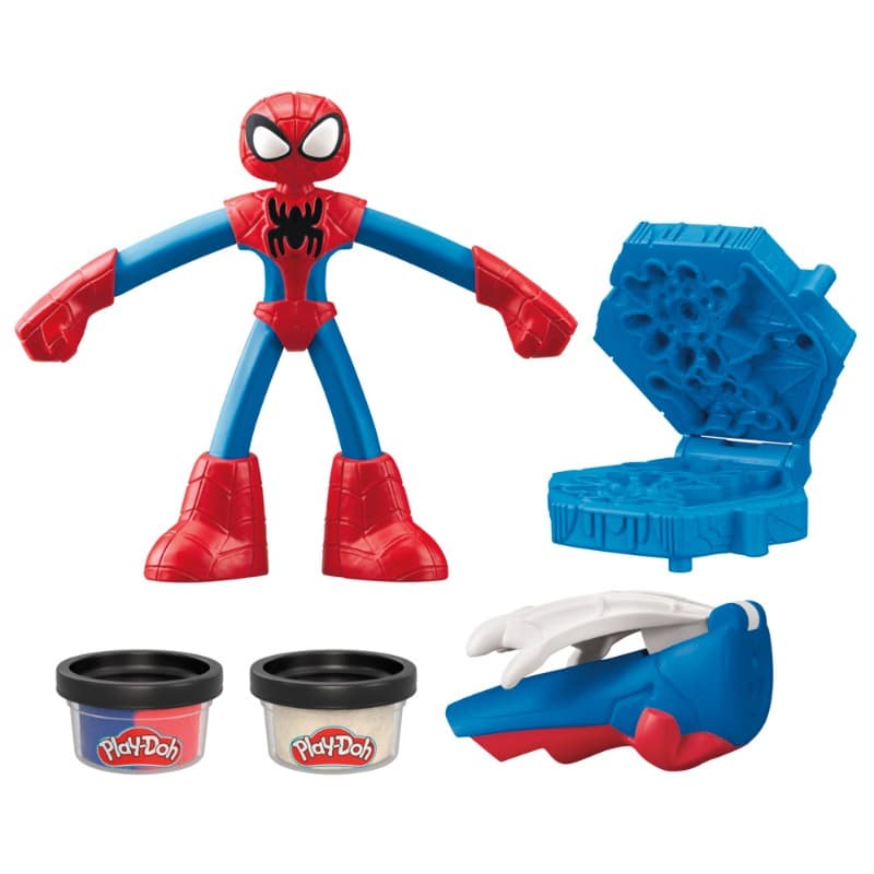 Play-Doh Marvel Spider-Man Thwip Squisher Set thumbnail 3