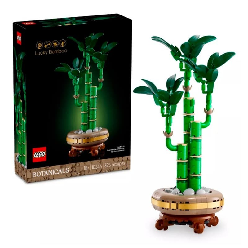 Lego Botanicals Lucky Bamboo Plant Decor Blocks - 325 Pcs 10344