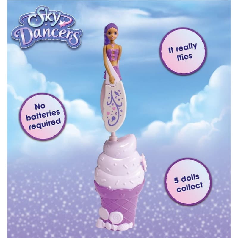 Sky Dancers - Purple Licious Flying Doll thumbnail 3