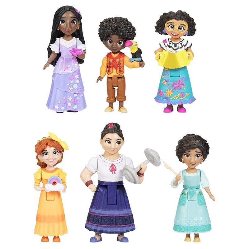 Disney Encanto Madrigal Family Small Doll 6 Pack
